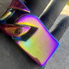 Men's Huge Chain Multicolor Rainbow 316L Stainless Steel Cuban Link 30MM 28"