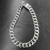 Men's Huge Chain Silver Cuban Link Stainless Steel 25MM Necklace 24"