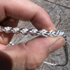 Men's Real Solid 925 Sterling Silver Italy Rope Chain Necklace 22" 6MM Thick