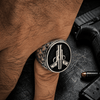 Men's Solid 925 Sterling Silver Dual Pistol Gun Ring Oxidized Size 7-13