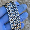 Men's Stainless Steel 10MM Cuban Link Chain Necklace 30"