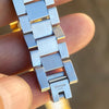 Men's Watchband Link Stainless Steel Two Tone Bracelet 8.5"