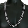 Mens Cuban Link Stainless Steel Chain Necklace 12MM 30"