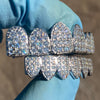Moissanite Grillz 925 Sterling Silver Iced Flooded Out Pre Made Grills