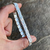 Nugget Bracelet Real Solid 925 Sterling Silver 8.5" 8MM