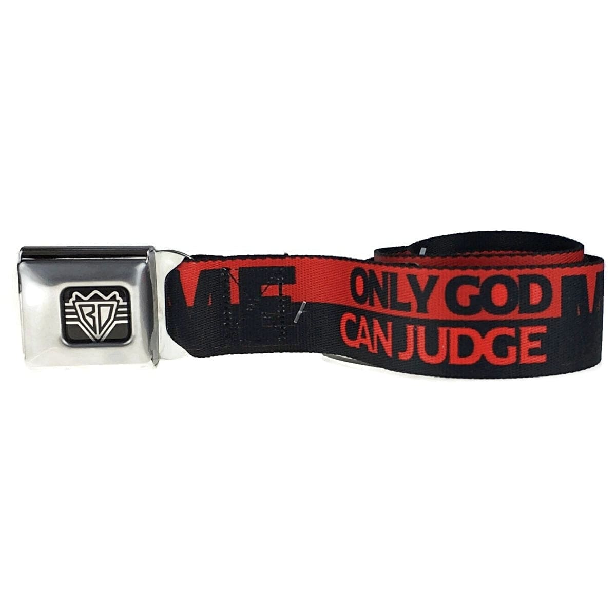 Only God Can Judge Me Red & Black Belt display picture 2