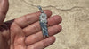 925 Sterling Silver San Judas Tadeo St Saint Jude CZ Pendant