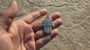 925 Sterling Silver Hamsa Hand Iced CZ Micro Pave Pendant