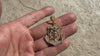 14k Gold Plated 925 Silver Moissanite VVS1 Jesus Crucifix Anchor Cross Pendant