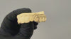 10K or 14K Gold Open Face Tooth Cap Diamond Dust (Choose Tooth)