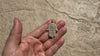 14k Gold Plated 925 Sterling Silver Hamsa Hand Pendant Iced Baguette CZ 3D Charm