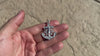 Moissanite VVS1 Jesus Crucifix Anchor Cross Pendant 925 Sterling Silver Italy