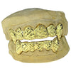 Real 10K Gold Dust Diamond-Cut Custom Vampire Teeth Fang Grillz