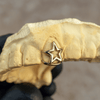 Real 10K Gold Star Shape Single Cap Custom Grillz (Choose Tooth)
