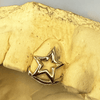 Real 10K Gold Star Shape Single Cap Custom Grillz (Choose Tooth)