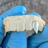 Real 10k Gold Vampire Teeth Vampire Canine Fangs Custom Grillz