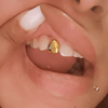 Real 10K Solid Gold Single Cap Custom Grillz (Choose Tooth)