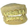 Real 14K Gold Dust Diamond-Cut Vampire Teeth Fang Custom Grillz