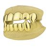 Real 14K Gold Vampire Teeth Fangs Custom Grillz