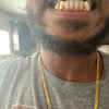Real 18K Solid Gold Single Cap Custom Grillz (Choose Any Tooth)