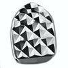 Real 925 Sterling Silver Diamond Cut Tooth Single Cap