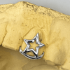 Real 925 Sterling Silver Star Shape Single Cap Custom Grillz (Choose Tooth)