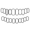 Real 925 Sterling Silver Three Tooth Side Teeth Custom Grillz