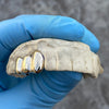 Real Solid 10K Gold Custom Grillz Three Side Teeth Grills