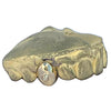 Real Solid 10K Gold Diamond Single Tooth Cap Custom Grillz