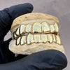 Real Solid 10K Gold or 14K Gold Teeth Permanent Cuts Perm Custom Grillz