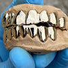 Real Solid 10K Gold Teeth Plain Custom Grillz