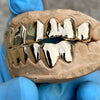 Real Solid 10K Gold Teeth Plain Custom Grillz