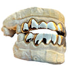 Real Solid 10K Gold Teeth Plain Custom Grillz