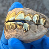 Real Solid 14K Gold  Permanent Look Single Caps Custom Grillz