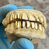 Real Solid 14K Gold  Permanent Look Single Caps Custom Grillz