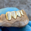 Real Solid 14K Gold Teeth Plain Custom Grillz