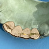 Real Solid 22K Gold Custom Grillz Teeth Grills or Single One Tooth Cap