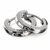 Real Solid 925 Sterling Silver 12.5mm Small Huggie Hoop Earrings