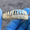 Real Solid 925 Sterling Silver Permanent Cuts Perm Custom Grillz