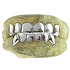 Real Solid 925 Sterling Silver Permanent Look Single Caps Custom Grillz