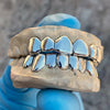 Real Solid 925 Sterling Silver Permanent Look Single Caps Custom Grillz