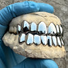 Real Solid 925 Sterling Silver Permanent Look Single Caps Custom Grillz