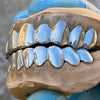 Real Solid 925 Sterling Silver Plain Custom Grillz