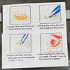 Real Solid 925 Sterling Silver White Enamel Top and Bottom Teeth Grillz Set
