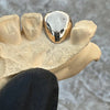 Real Solid Gold Nugget 10K Gold Single Cap Custom Grillz
