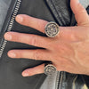 Saint St Michael San Miguel Ring "Protect Us"  Stainless Steel Size 7-15