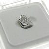 Silver Tone Diamond-Shape Top Tooth Cap