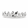 Silver Tone Fire Flames Top Teeth Grillz
