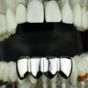 Silver Tone Four Bottom Plain Teeth Grillz