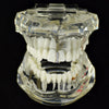 Silver Tone Gap Tooth Iced CZ Single Grillz